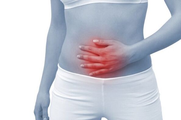 Lower abdominal pain due to pelvic varicose veins